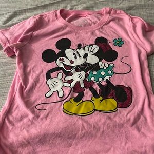 Mickey and Minnie Tee Shirt